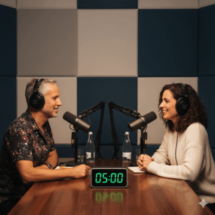 Intervista PODCAST durata 5 minuti Formato "PILLOLA"