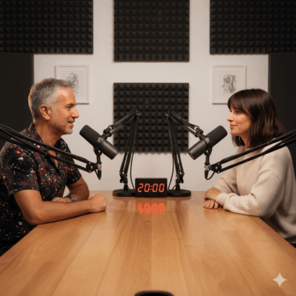 Intervista Podcast durata 20 minuti Formato "APPROFONDIMENTO"